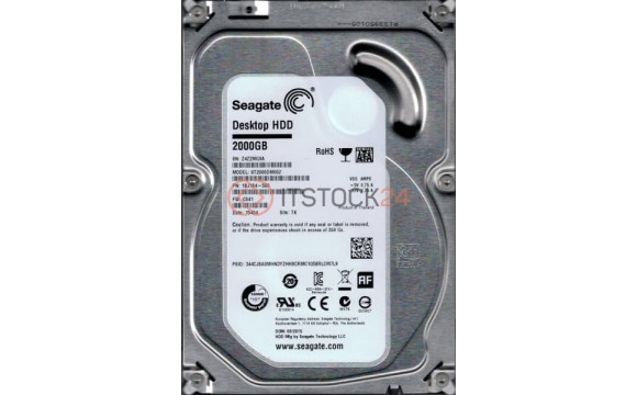 Жесткий диск Seagate 1BJ164 2Tb 7200 SATAIII 3.5' HDD