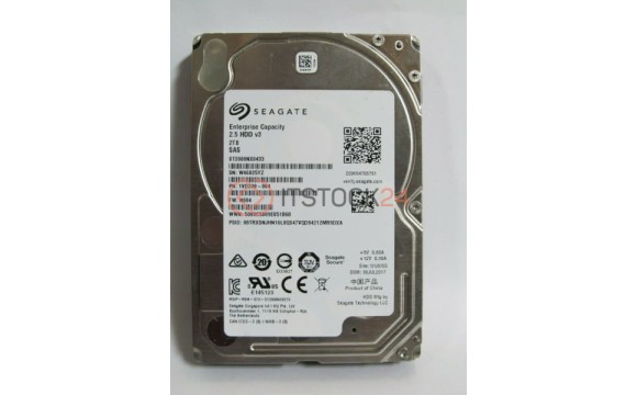 Жесткий диск Seagate 1VD200 2Tb 7200 SAS 2,5' HDD