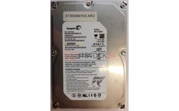 Жесткий диск Seagate 9BF138 500Gb  SATAII 3,5' HDD