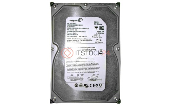 Жесткий диск Seagate 9BK136 500Gb 7200 SATAII 3.5' HDD