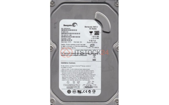 Жесткий диск Seagate 9CC131 80Gb  SATAII 3,5' HDD