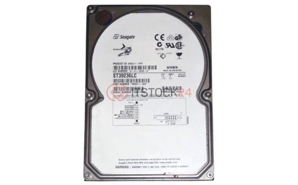 Жесткий диск Seagate ST39236LC 9,2Gb 7200 U160SCSI 3.5' HDD