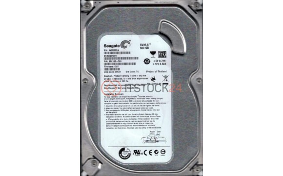 Жесткий диск Seagate 9SK142 500Gb  SATAII 3,5" HDD