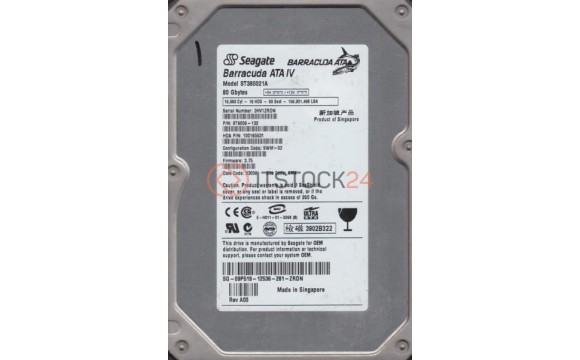 Жесткий диск Seagate 9T6006 80Gb 7200 IDE 3.5' HDD