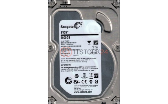 Жесткий диск Seagate 9YW166 3Tb  SATAIII 3,5" HDD