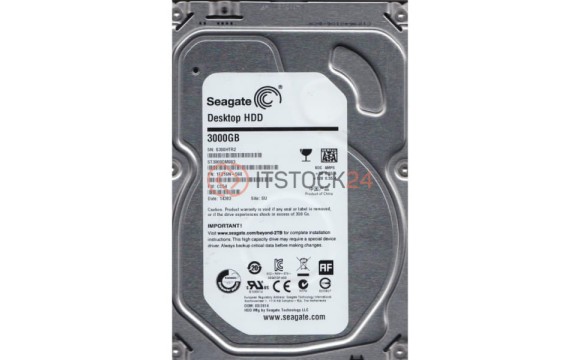 Жесткий диск Seagate ST3000DM003 3Tb 5900 SATAIII 3.5' HDD