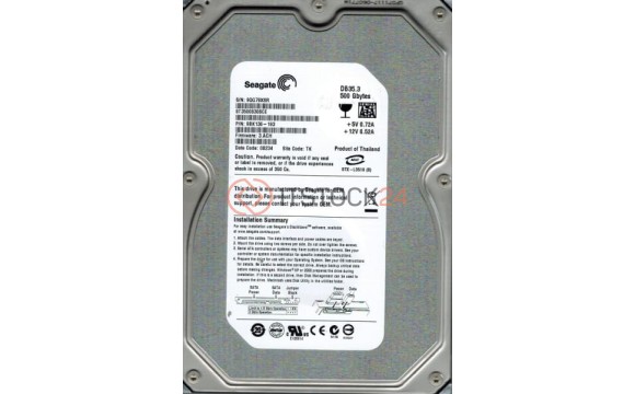 Жесткий диск Seagate ST3500830SCE 500Gb 7200 SATAII 3.5' HDD