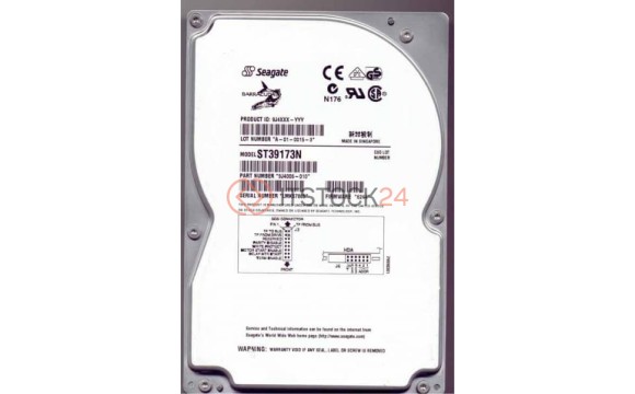 Жесткий диск Seagate ST39173N 9,1Gb 7200 U20SCSI 3.5' HDD