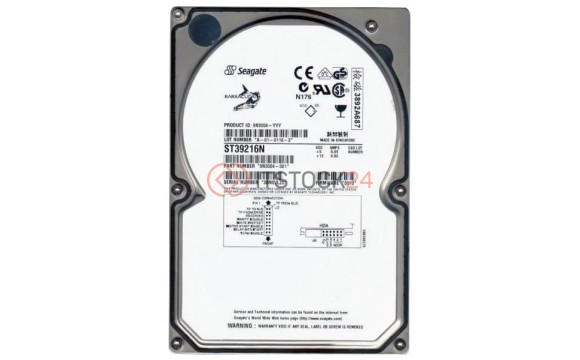 Жесткий диск Seagate ST39216N 9,2Gb 7200 U20SCSI 3.5' HDD