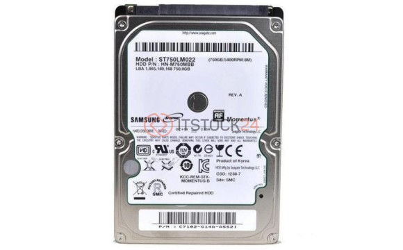 Жесткий диск Seagate ST750LM022 750Gb 5400 SATAII 2,5" HDD
