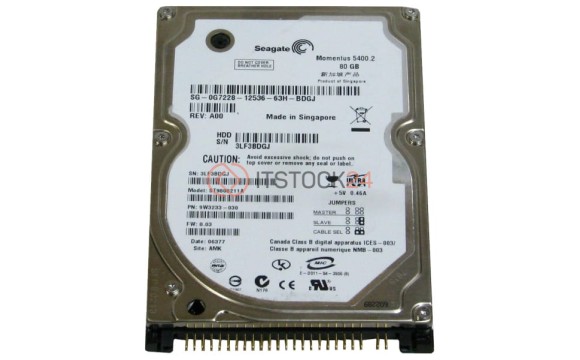 Жесткий диск Seagate ST9808211A 80Gb 5400 IDE 2,5' HDD