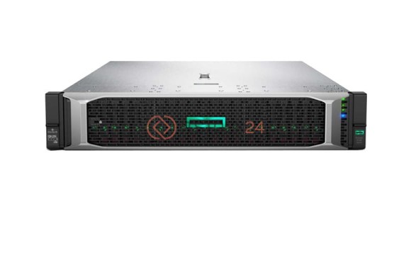 Сервер HP DL380 G10/2xGold 5118/64GB/P408i/SFF/4x1GbEth/2x10/25Gb/EasyRK+CMA/2x800W [826566-B21]