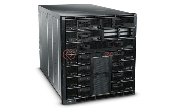 Сервер IBM Flex System Enterprise Chassis w/CMM1, 6x2500W , 8x80MM FAN, 2x40MM FAN, 2xCMM [8721HC1]