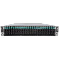 Сервер Intel Server 2U 2xGold 6136/10x16GB/6x480Gb SSD/22x1.2TB HDD/1x1300W/rails/RMM [R2224WFTZS-1]