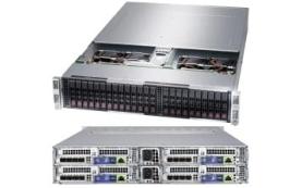 Сервер Supermicro BigTwin 2124BT-HTR/8x7302 EPYC/16x32GB/8x960GB SSD/4x4P GbE [AS-2124BT-HTR-1]