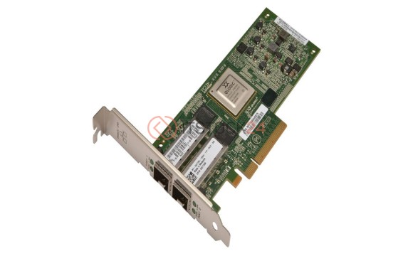 Адаптер Qlogic Dual-port 10GbE PCIe CNA SFP+SR modules to 300m [QLE8142-SR-CK]