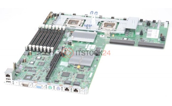 436066-001 Материнская Плата Hewlett-Packard i5000P Dual Socket 771 8FBD 2PCI-E8x SVGA 2GbLAN E-ATX 1333Mhz For DL360G5