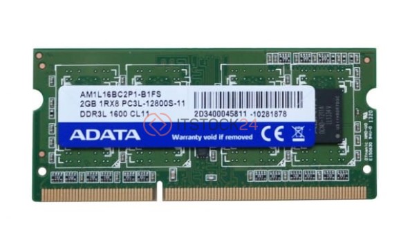 Оперативная память Adata AM1L16BC2P1-B2BS DDRIII 2Gb