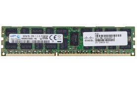 Оперативная память Cisco 16GB DDR3-1600-MHz RDIMM/PC3-12800/dual rank/1.35v [UCS-MR-1X162RY-A]