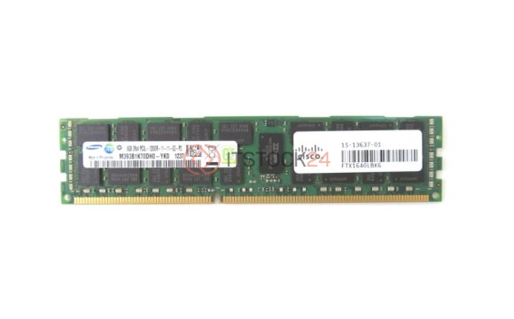 Модуль памяти Cisco 16GB DDR3-1866-MHz RDIMM/PC3-14900/dual rank/x4/1.5v [UCS-MR-1X162RZ-A]