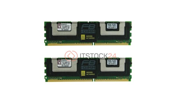 KTH-XW667LP/4G Оперативная память Kingston 4Gb 2x2Gb 2Rx8 PC2-5300F