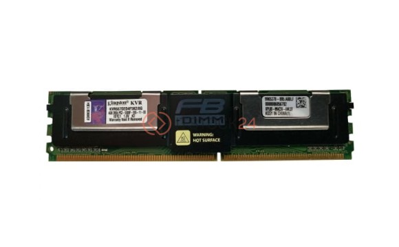 KTH-XW667/8G Оперативная память Kingston 8GB 2x4Gb DDR-II PC2-5300 667MHz