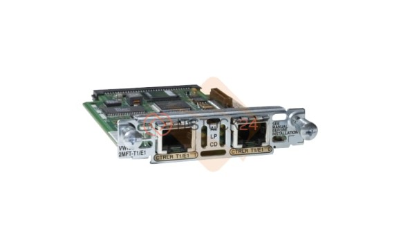 VWIC2-2MFT-T1/E1 Модуль Cisco 2-Port Multiflex Trunk Voice WAN Card