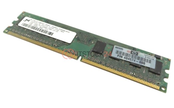 404574-888 Оперативная память HP 1GB 2Rx8 PC2-6400U-666