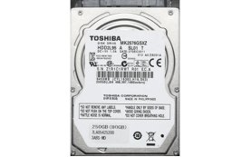 MK2576GSXZ Жесткий диск Toshiba 250 Гб 2.5 5400 об/мин