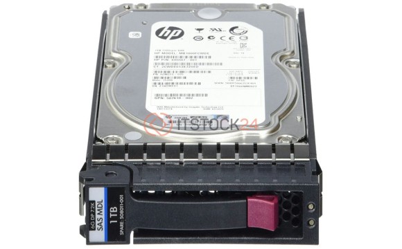 507614-S21 Жесткий диск HP 1-TB 6G 7.2K 3.5 DP SAS HDD