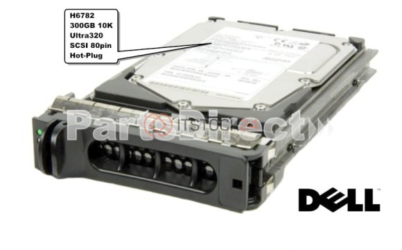 H6782 Жесткий диск Dell 300 Гб 10000 об/мин