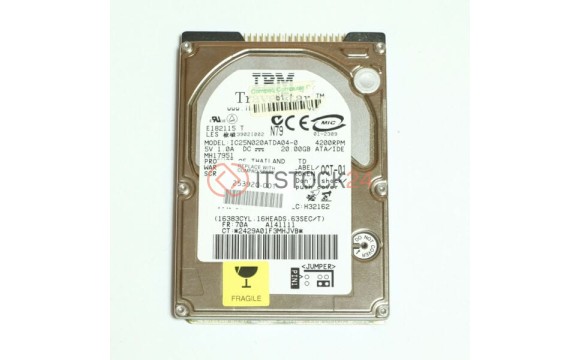 Жесткий диск IBM 253920-001 20Gb 4200 IDE 2,5" HDD