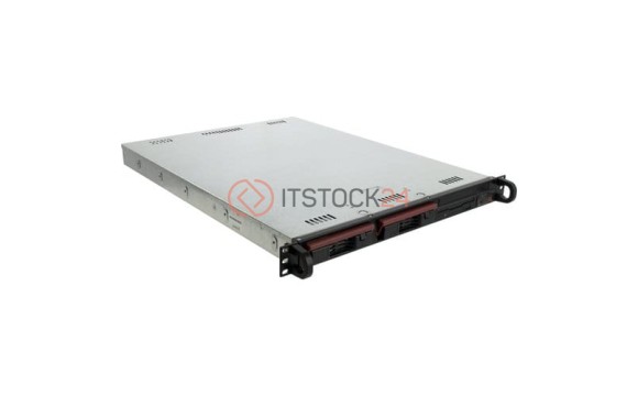 Supermicro 1U SC811LT-260 Chassis (B = Black) - Rack-mountable - Black - 1U - 4 x Bay[CSE-811LT-260