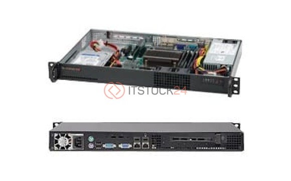 Supermicro 1U Up X9SCL-F, 510L-200B [SYS-5017C-LF]