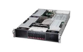Supermicro 2U BB XEON-DP 96GB DDR3 10X 2.5IN 4X GPU M2090 IPMI W/ KVM [SYS-2026GT-TRF-FM407]