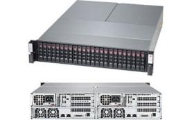 Supermicro 2U Xeon E5-2400 2XSOCKET B2 24X2.5 HS SAS SATA [SSG-2027B-DE2R24L]