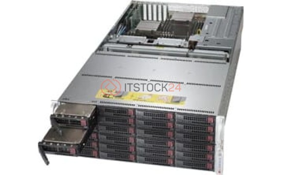 Supermicro 4U RM BB E5-2670 V2 75X SATA 2000W RPS CEPH OSD 12XSSD 240TB [SSG-6047R-OSD240H]