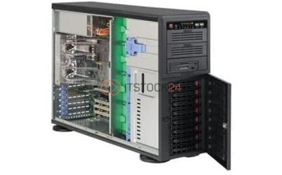 Supermicro 743TQ-R760B Chassis - Rack-mountable - Black [CSE-743TQ-R760B]