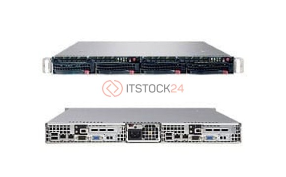 Supermicro A+ Server 1021TM-T+B Barebone System - nVIDIA MCP55V-Pro - Socket F [AS-1021TM-T+B]