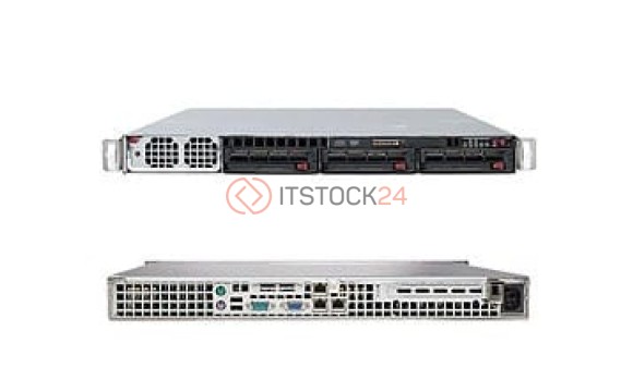 Supermicro A+ Server 1041A-T2F Barebone System - 1U Rack-mountable - AMD - Socket F [AS-1041A-T2F]