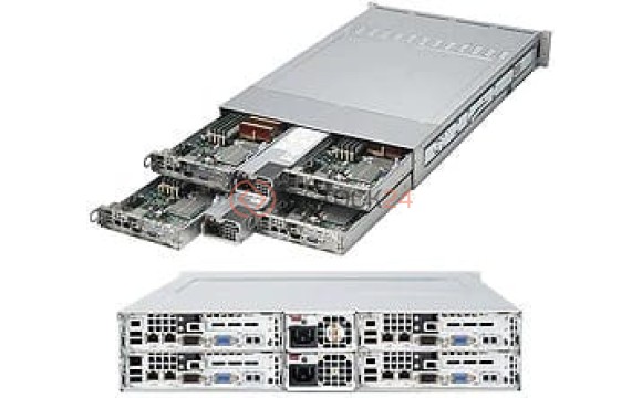 Supermicro A+ Server 2021TM-BTRF Barebone System - nVIDIA MCP55 Pro - Socket F - Opte[AS-2021TM-BTR