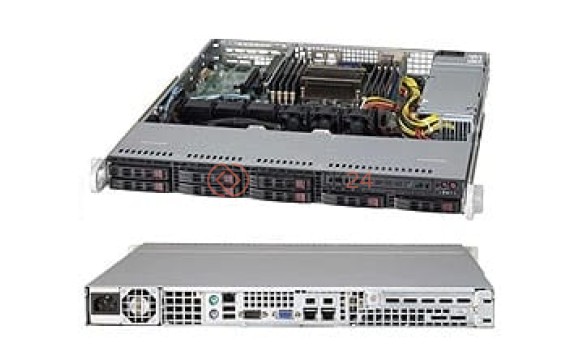 Supermicro BBNS 1U C602 DP 8x DIMM-8x 2.5 SATA DOM 330W [SYS-1017R-MTF]