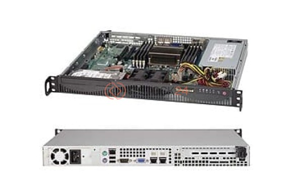 Supermicro BBNS 1U C602 Up 8x DIMM-1x 3.5 SATA 350W SD [SYS-5017R-MF]