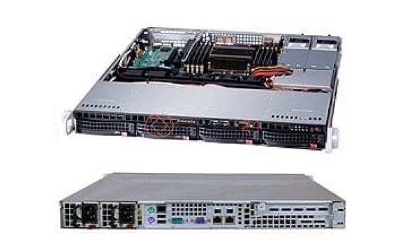 Supermicro BBNS 1U C602 Up 8x DIMM-4x 3.5 SATA 400W 1+1 SD [SYS-5017R-MTRF]