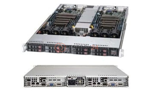 Supermicro BBNS 1U DP Int S BR Twin FDR Ib 2.5 inch [SYS-1027TR-TFF]