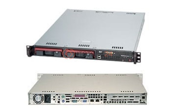 Supermicro BBNS 1U Up H2 C204 2x-3.5 inch SATA 32GB IPMI 350W [SYS-5017C-TF]