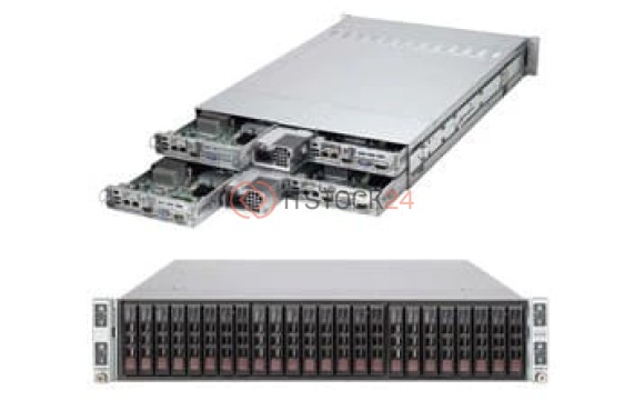 Supermicro 2U TWINSQUARED CUSTOM INTEGRATED FOR SHI DS ONLY NO RETURN FOR CRE[SYS-2027TR-HTRF+-SHI0