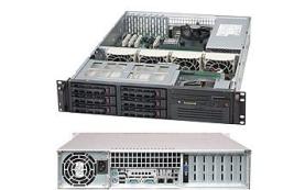 Supermicro Black 2U SC822 SATA with 400W PWS [CSE-822T-400LPB]