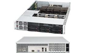 Supermicro CSE-828TQ-R1K43LPB System Cabinet - Rack-mountable - Black - 2U - 6 x[CSE-828TQ+-R1K43LP