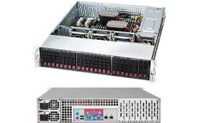 Supermicro Case 216A-R900LPB chassis with two Seagate 146GB 2.5 SAS HDD [CSE-216A-R900LPB-MC146]